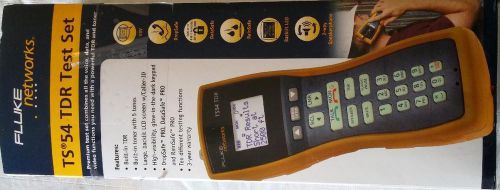 Fluke Networks TS 54 TDR Test Set  &#034;New in Box&#034;