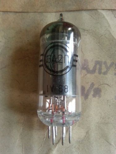 6A2P  Vintage Soviet Heptode Tube 6BE6 EK90 6H31 X77 Valve NOS