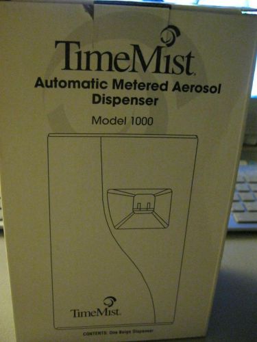 TIMEMIST AUTO  METERED DISPENSER 32-1131WBY MODEL 1000 BEIGE AIR FRESHNER NIB