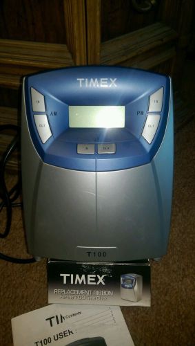 Timex t100 time clock for sale