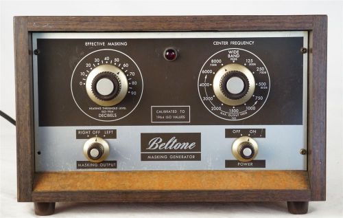 BELTONE Masking Generator for Audiometric Testing / Model SI 202 / Gorgeous