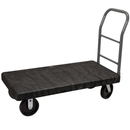 Akro-Mils VERSA/Deck Steel Reinforced Plastic Platform Truck 2000-Pound Capacity