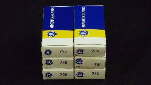 GE General Electric 755 Miniature Lamps - Lot of 58