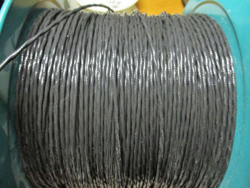 26 Awg. SPC 2 Conductor 7/34 str wire SPC Shield Black Jacket 1500ft.