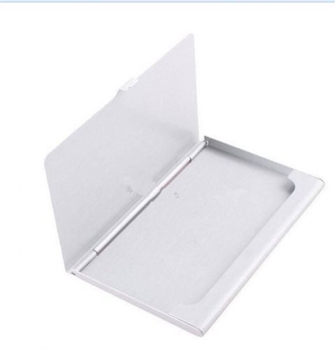 Practical id credit card case metal fine box holder stainless steel pocket jgus for sale