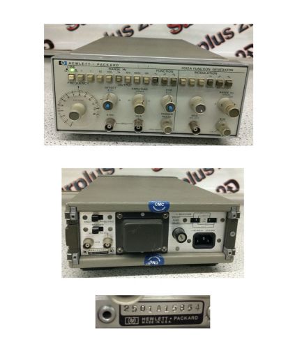 Hewlett Packard 3312A Function Generator