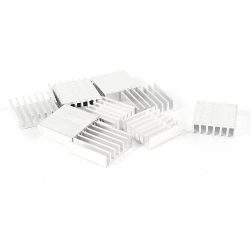 10 Pcs 20mm x 20mm x 6mm Aluminum Heatsink for IC MOSFET SCR WA