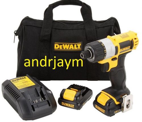 DEWALT DCF610S2 - 12-Volt Max Lithium-Ion 1/4 in. Cordless Screwdriver Kit