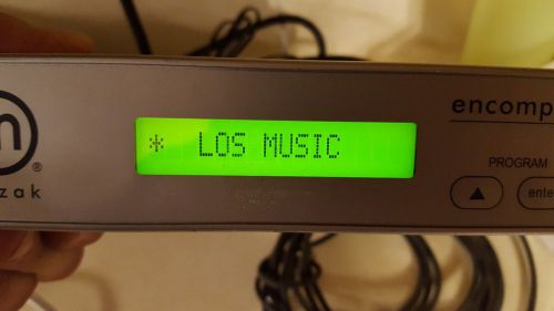 Muzak Wegener Encompass-LE2 Digital Satellite Receiver Music On Hold untested