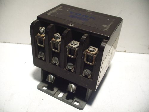 YORK BORG WARNER R4214P10321 R4214-P-10321 50A 600V 3P CONTACTOR