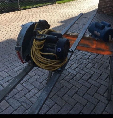 3HP Blue Ripper Sr™ Rail Saw for Granite, Marble Plus Rail And Spare Motor