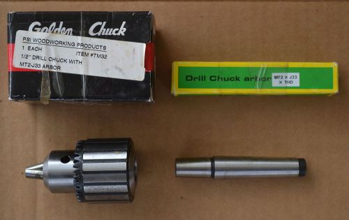 Nice PSI 1/2-Inch Chuck with  MT2 Mount - NIB