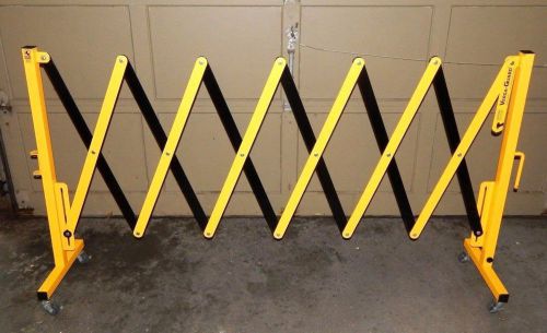 VERSA-GUARD Yellow Expandable Wheeled Divider ~ Made in USA