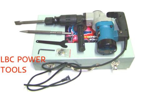 2900bpm 1-1/2&#034; electric demolition hammer w/ bits chisels case concrete breaker for sale