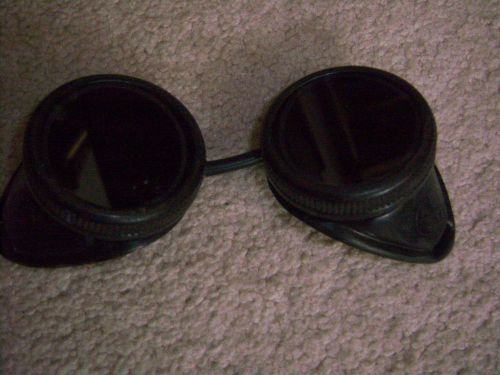 Vintage Jackson Bakelite Welding Safety Goggles  Steampunk Glasses