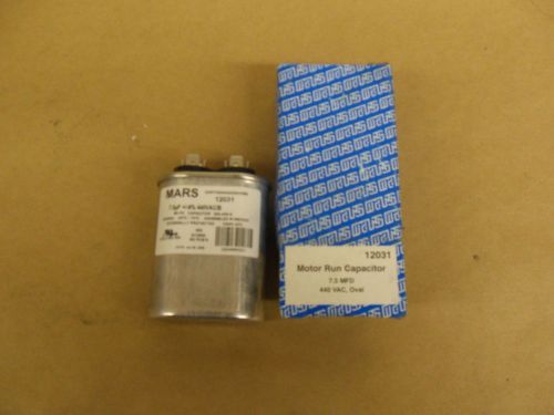 Mars motor run capacitor 12031 7.5 mfd oval 440 vac/b for sale