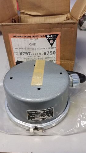 THOMAS  INDUSTRIAL SIGNAL SIREN NO.8797 115V. 6750