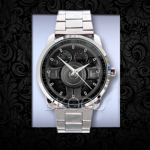 668 Jeep Wrangler 4wd Steering Wheel Sport Watch New Design On Sport Metal Watch