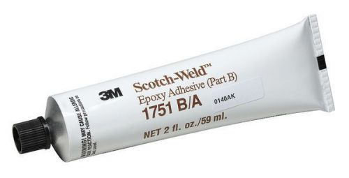 3M (1751) Epoxy Adhesive 1751 Gray Part B/A, 2 fl oz Kit