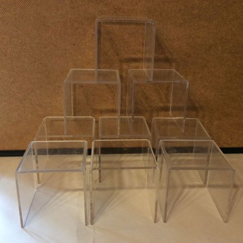 HUGE LOT!~44 Acrylic Hi-Lighter Displays~Adjustable Medium Easels~Lot #10