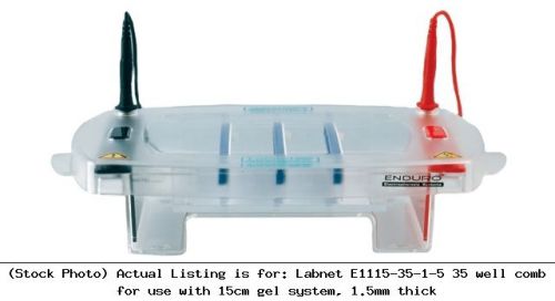 Labnet e1115-35-1-5 35 well comb for use with 15cm gel system, : lp-e1115-35-1-5 for sale