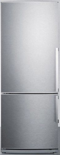 summit bottom freezer 13.8 cubic ft. left swing door