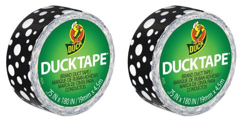 ShurTech MDT-2664 Mini Duck Tape 0.75 by 15-Feet Mod Dots 2 Packs