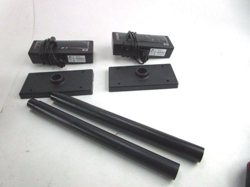 492240-001 HP LD220-HP Customer Display w/Pole and Base Assembly- SET OF 2