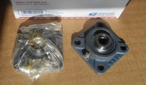 2 each PEER flange mount bearings, 4 bolt mount, 3/4&#034; bore. lot # F-204X.75