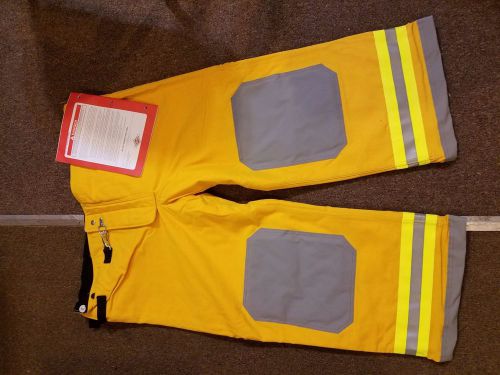 Lakeland yellow nomex osx attack pants nfpa 1971 30-30 fire pants for sale