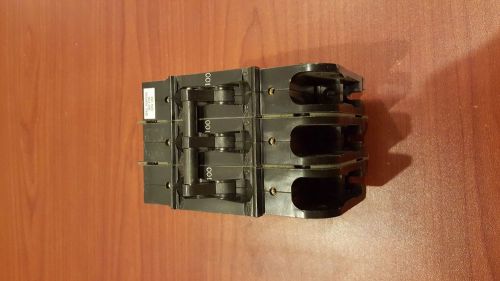 HEINEMANN CD3-Z390-2 NSPP CD3Z3902 EATON 100 Amp  3 Pole Circuit Breaker tested!