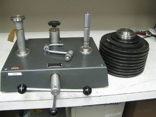 Budenburg Deadweight Tester / Pressure Standard