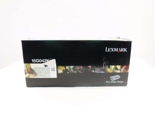 NEW LEXMARK 15G042K GENUINE BLACK HIGH YIELD PRINT CARTRIDGE D524919