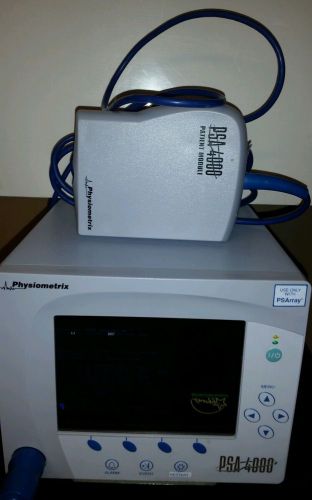 PHYSIOMETRIX PSA 4000 SEDATION MONITOR W/PATIENT MODULE