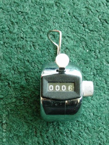 ROGERS - 4 DIGIT - METAL HAND HELD COUNTER