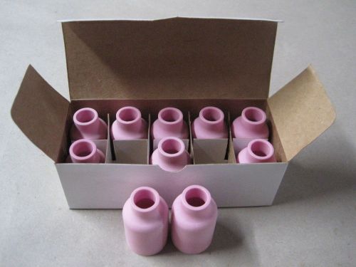 TIG CUP 54N19 # 11 ALUMINA GAS NOZZLES fits WP17/18/26  BOX OF 10