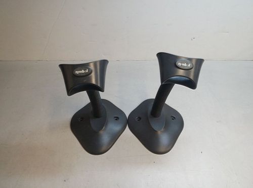 QTY2 Lot Symbol Barcode Sanner Gooseneck Stand Black