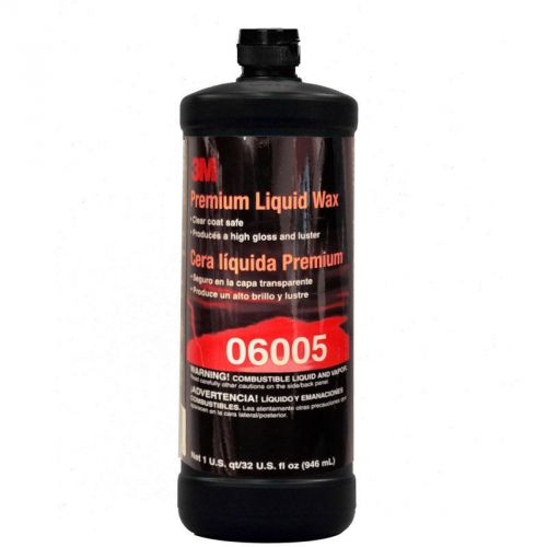 3M 06005 Premium Liquid Wax  1 Quart
