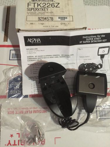 Alpha Super XT Detacher Brand New With 2 Keys And Mounting Screws