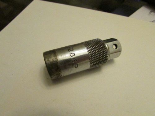 MAC TOOLS 3/8&#034; DRIVE 6 POINT SPARK PLUG SOCKET 5/8&#034; XD206P INSERT IN