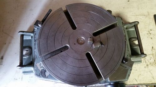 BRIDGEPORT 12&#034; ROTARY TABLE