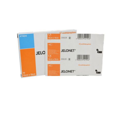 Jelonet Paraffin Gauze Dressing - 10cm x 10cm (x10)