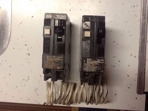 QF115 Siemens ITE Type QPF Circuit Breaker 1 Pole 15 Amp 120V