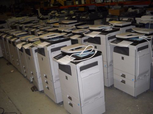 HUGE LOT OF 129 SHARP COLOR COPIERS EXPORT CONTAINER MX-3100N MX-2600N MX-C311