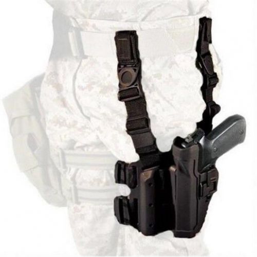 Blackhawk 430508BK-R Serpa Lvl 2 Tact Holster Black Polymer RH for Sig 2022