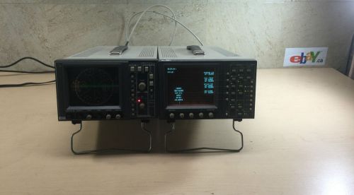 TEKTRONIX 1740 VECTOR SCOPE  &amp;  TEKTRONIX WFM 601 MONITOR~TESTED