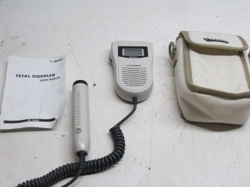 Bistos Hi Bebe Fetal Baby Doppler LCD Heart Monitor Portable