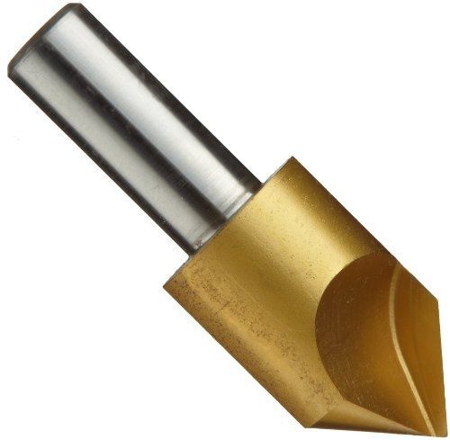 Magafor 4824 Series Cobalt Steel Single-End Countersink, TiN Coating, Single