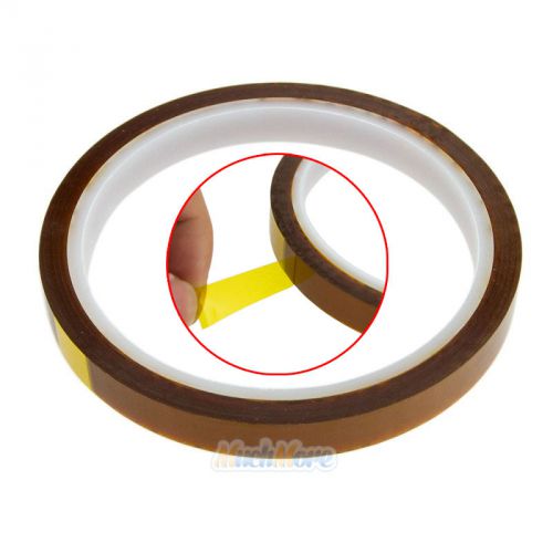 10mm 1.0cm X 33m 100ft Kapton Tape High Temperature Heat Resistant Polyimide