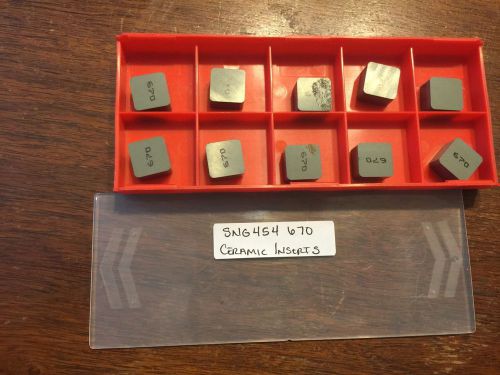 SNGA 433 Ceramic Inserts **10 Inserts**